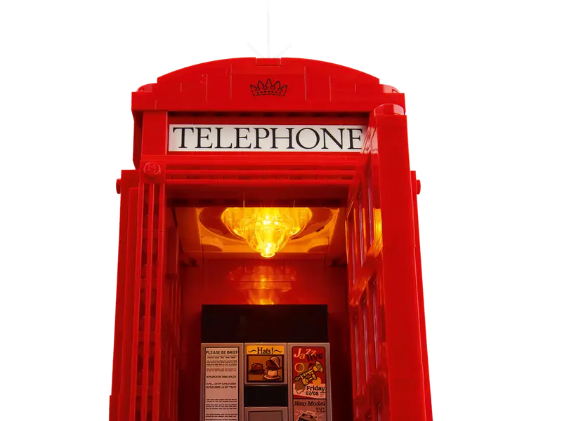 LEGO® Ideas Red London Telephone Box (21347)