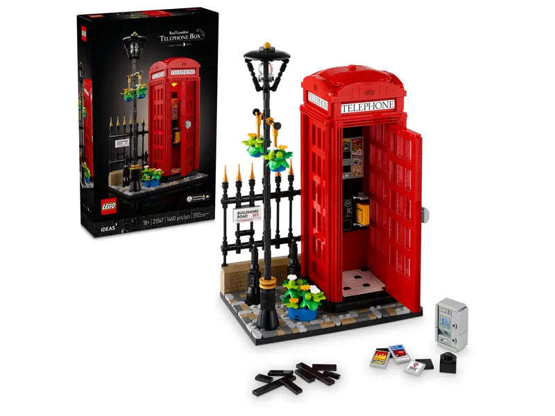 LEGO® Ideas Red London Telephone Box (21347)
