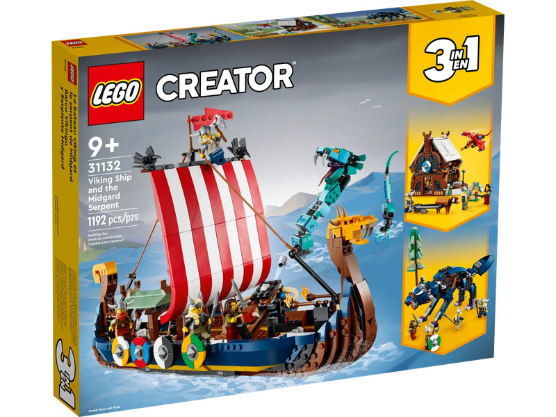LEGO® 31132 Creator 3in1 Viking Ship