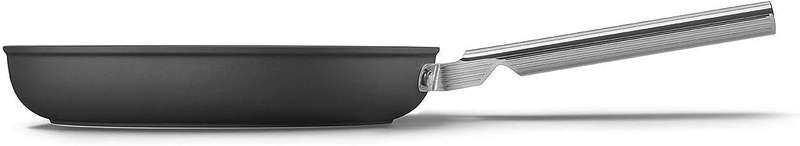 Smeg All Hobs Non-Stick Frying Pan, 28 cm Diameter, Black