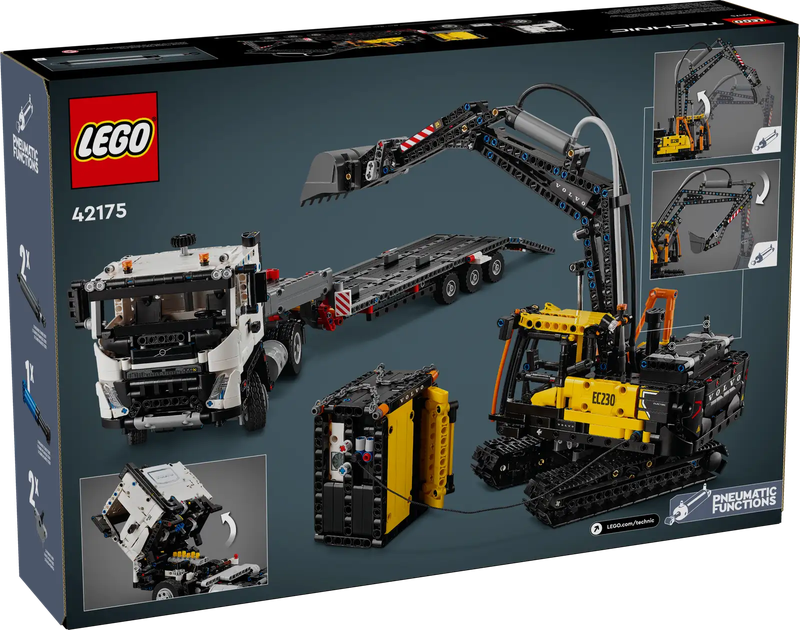 LEGO® Technic Volvo FMX Truck &amp; EC230 Electric Excavator (42175)