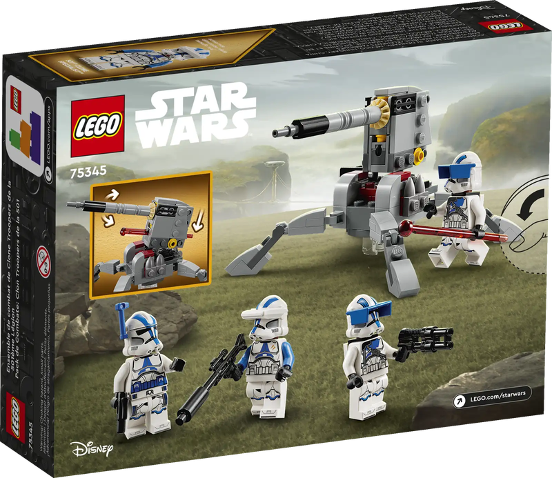 LEGO® Star Wars 501st Clone Troopers unit Battle Pack (75345)