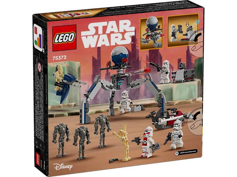 LEGO® Star Wars Clone Trooper & Battle Droid Battle Pack (75372)