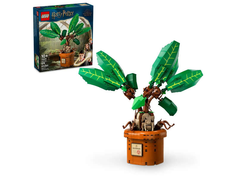 LEGO® Harry Potter Mandrake plant toy (76433)