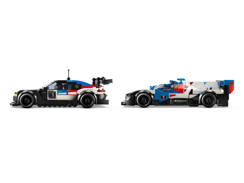 LEGO® 76922 Speed Champions BMW vehicle toys: the M4 GT3 and the M Hybrid V8