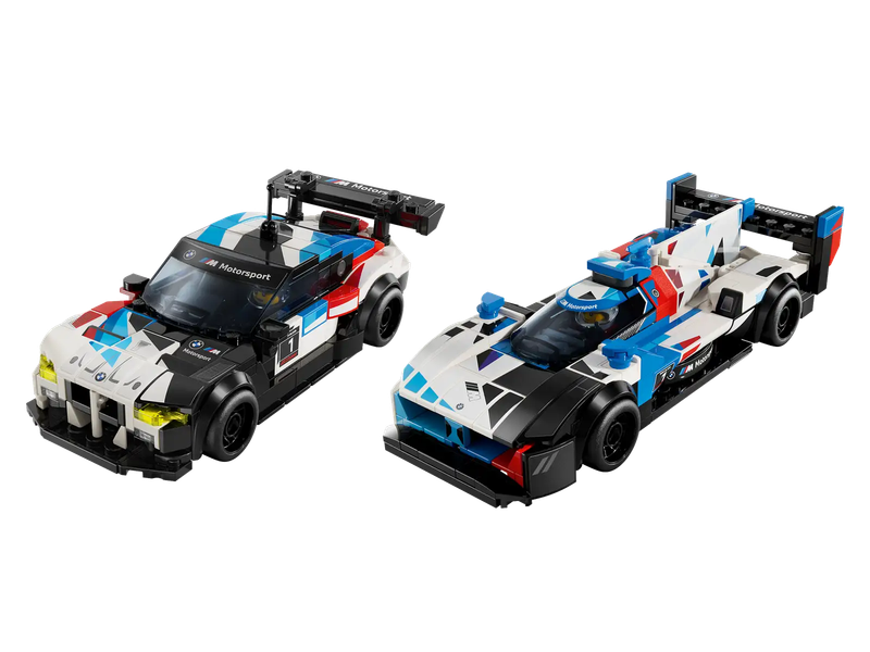 LEGO® 76922 Speed Champions BMW vehicle toys: the M4 GT3 and the M Hybrid V8
