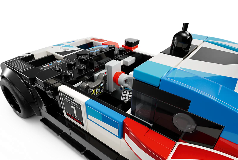 LEGO® 76922 Speed Champions BMW vehicle toys: the M4 GT3 and the M Hybrid V8