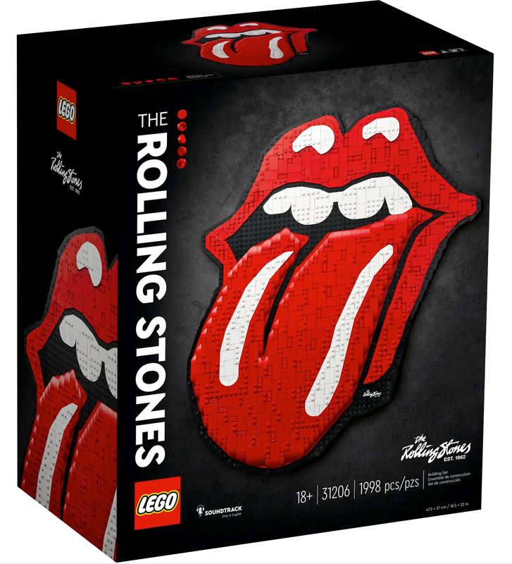 LEGO Art 31206 The Rolling Stones