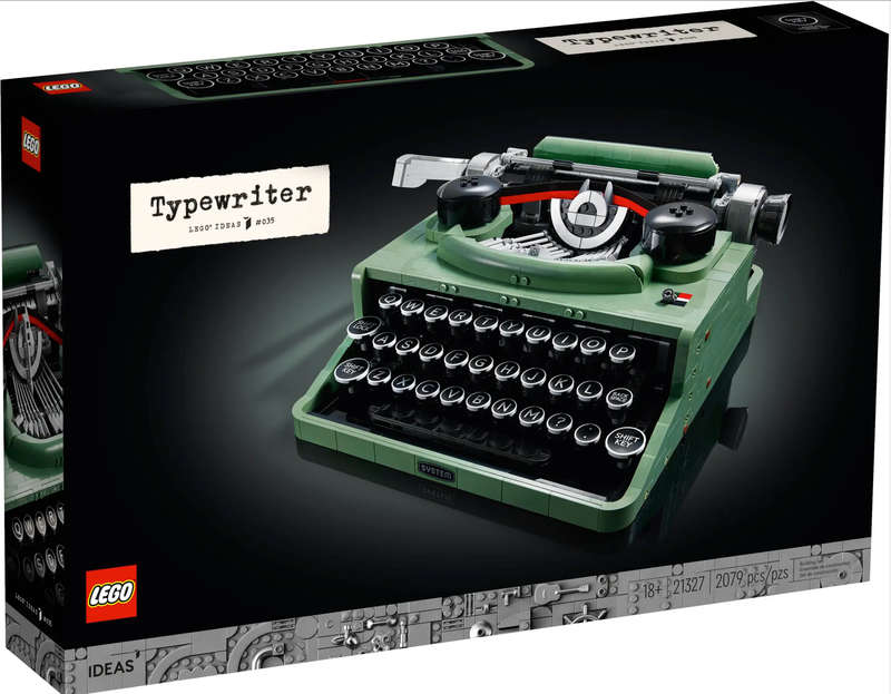LEGO Ideas  21327 typewriter