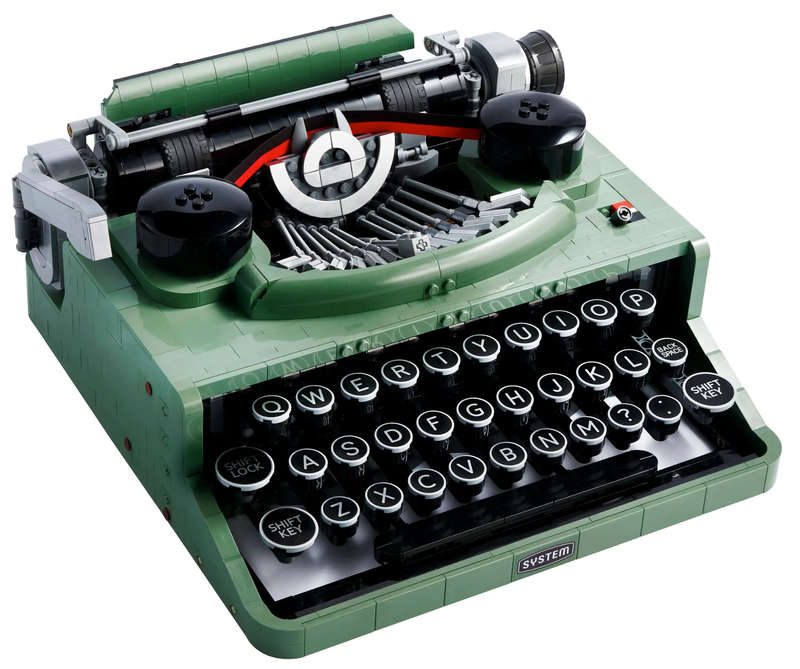 LEGO Ideas  21327 typewriter