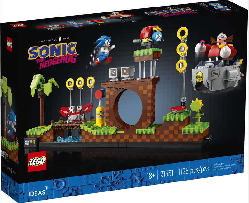 LEGO® Ideas 21331 Sonic the Hedgehog  Green Hill Zone