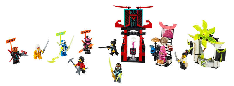 LEGO Ninjago 71708 Gamer's Market