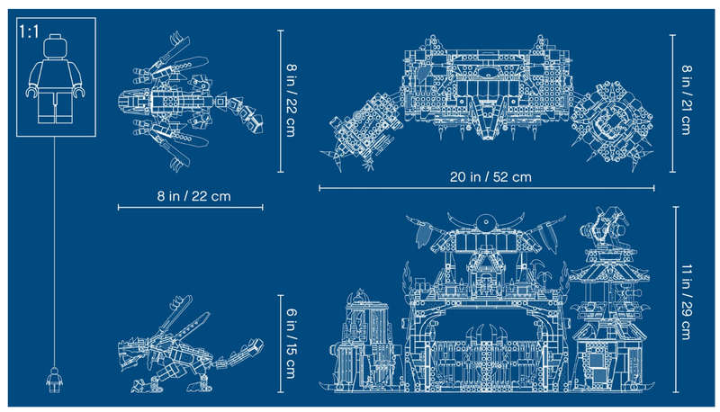 LEGO Ninjago 70655 Dragon Pit