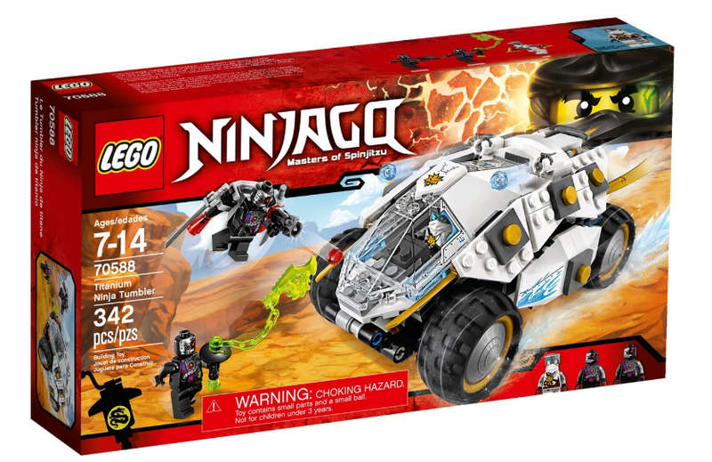 LEGO  Ninjago 70588 Titanium Ninja Tumbler (Retired set)