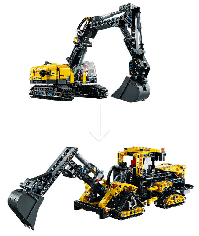 LEGO Technic 42121 Heavy-Duty Excavator