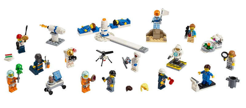 LEGO® City 60230 People Pack  Space Research and Development (Retired set)