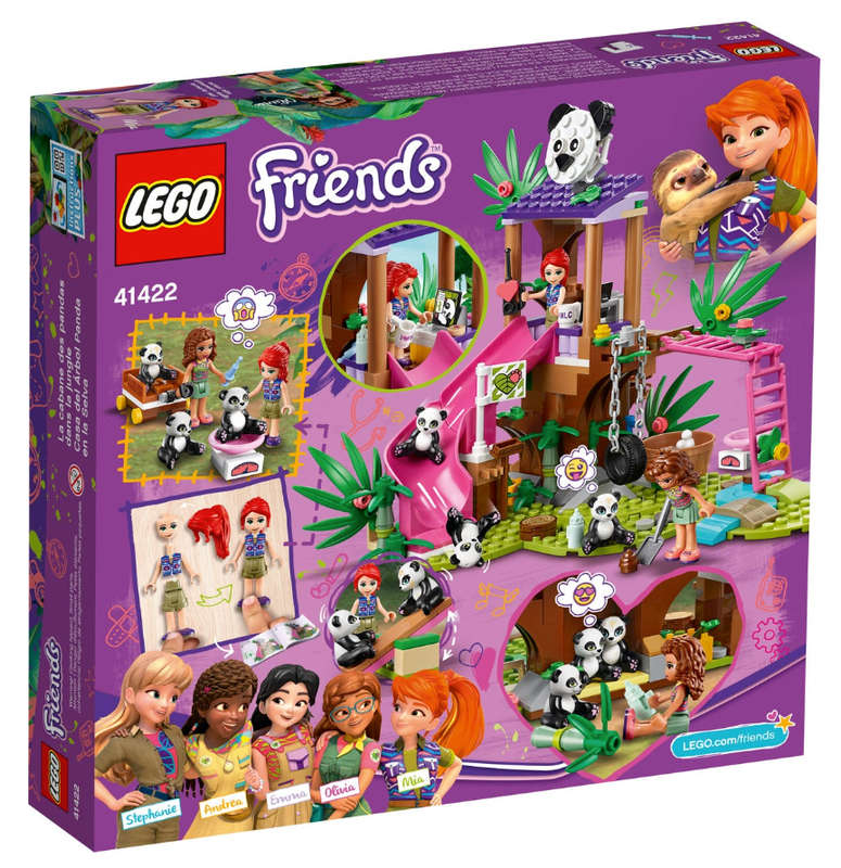 LEGO Friends 41422 Panda Jungle Tree House