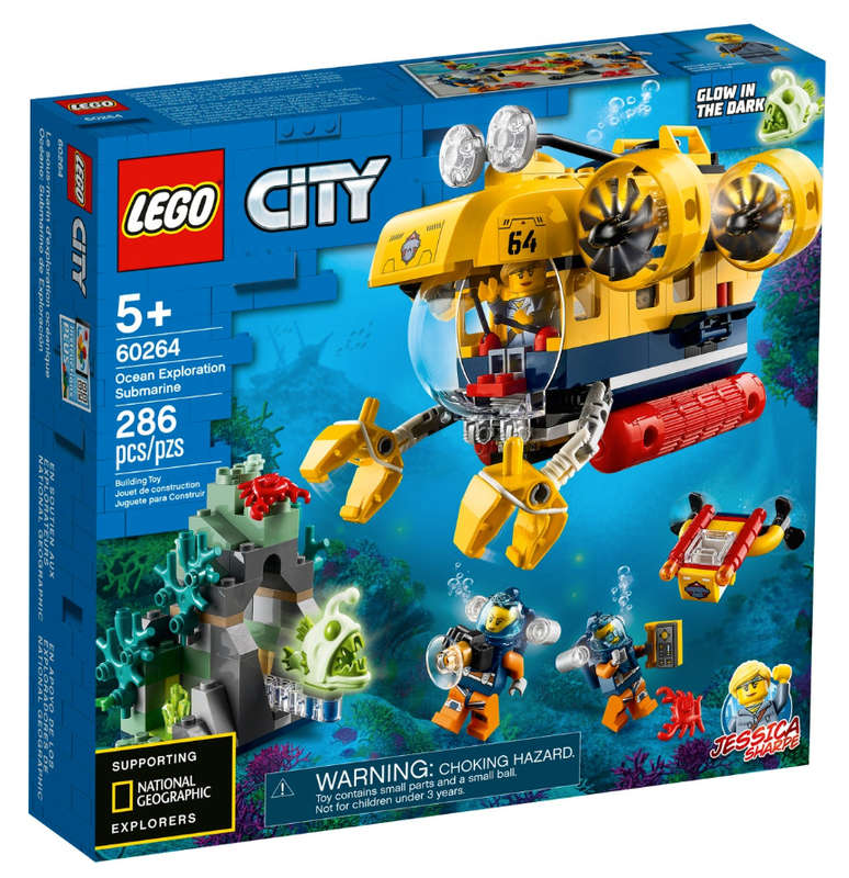 LEGO City 60264 Ocean Exploration Submarine