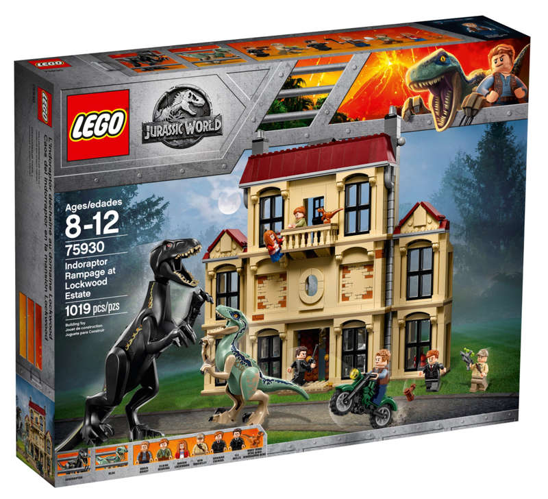 LEGO Jurassic World 75930 Indoraptor Rampage at Lockwood Estate (Retired set)