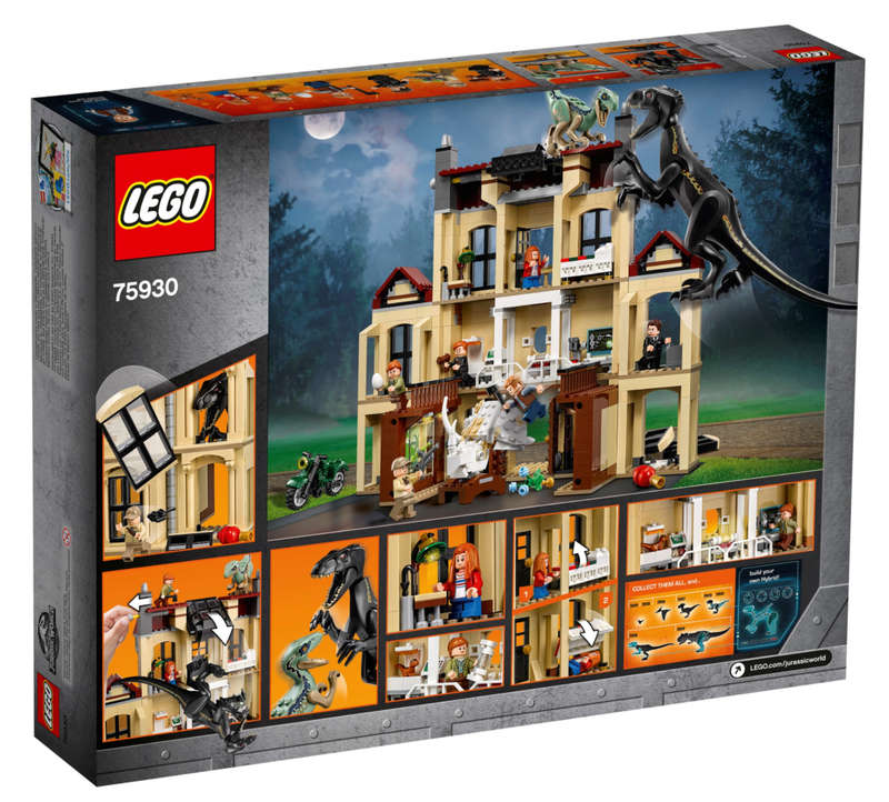 LEGO Jurassic World 75930 Indoraptor Rampage at Lockwood Estate
