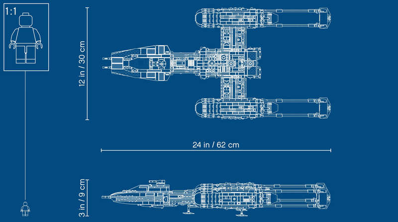 LEGO 75181 Star Wars Y-Wing Starfighter