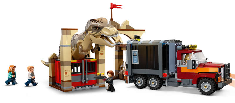 LEGO 76948 Jurassic World T. rex & Atrociraptor Dinosaur Breakout