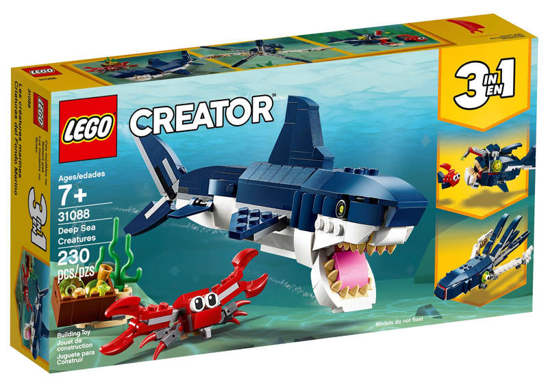 LEGO Creator 3-in-1 31088 Deep Sea Creatures