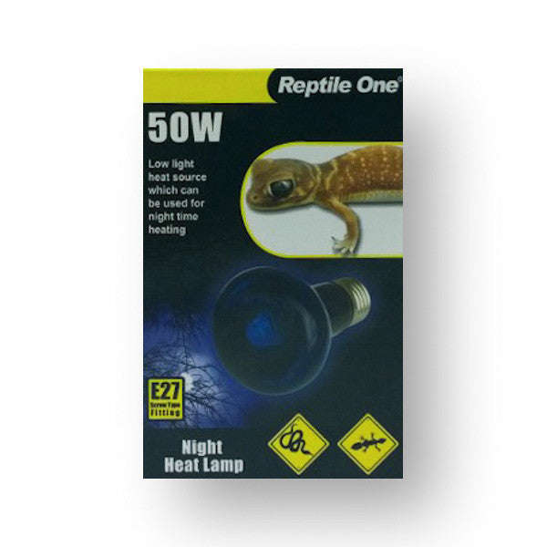 Reptile One Night Heat Lamp 50W (REP46564)