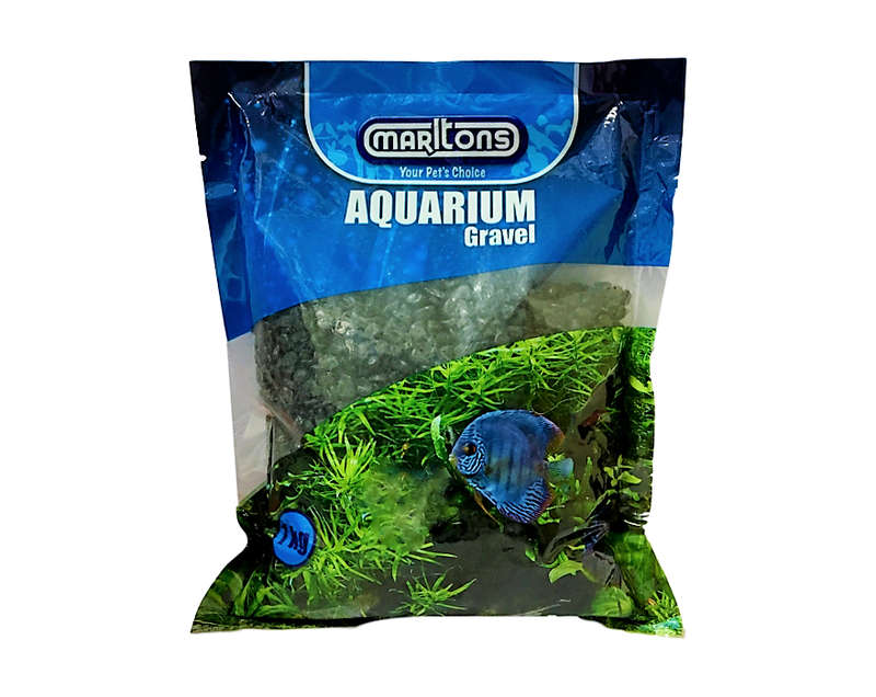 Marltons Black Aquarium Gravel 1kg (15453C)