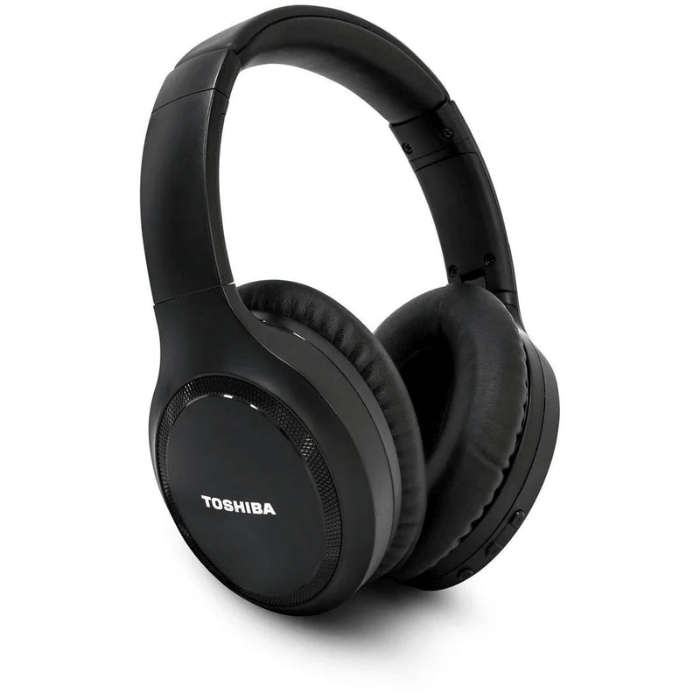 Toshiba Active Noise Cancelling Wireless Headphone RZE-BT1200H - Black