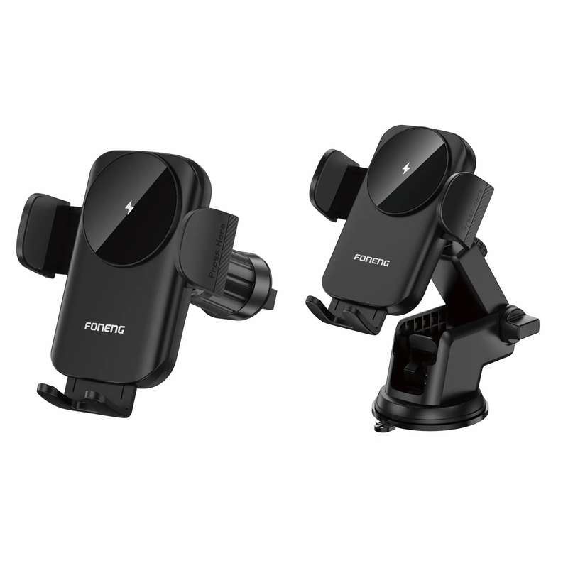 Wireless charging car phone holder