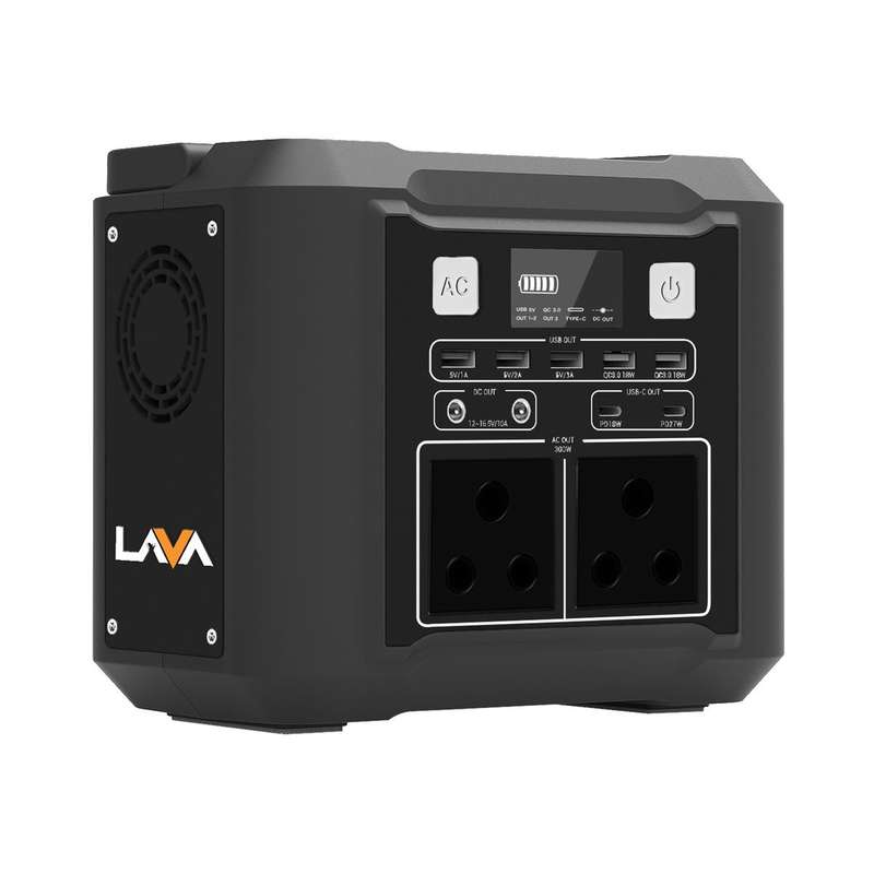 Lava Fusion - 300W Portable Power Station 80000mAh - LV-T300 - Grade A Certified Pre-Owned