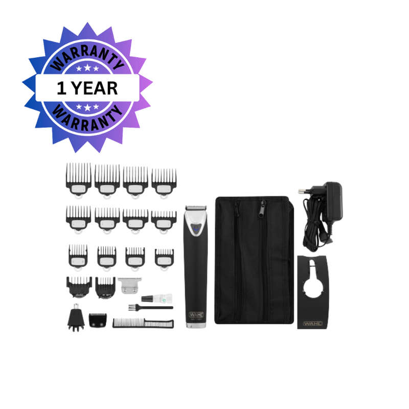 WAHL Stainless Steel Showerproof Lithium Ion 24 Piece Multigroomer - WSS2L 1081 0461 - Brand New ...