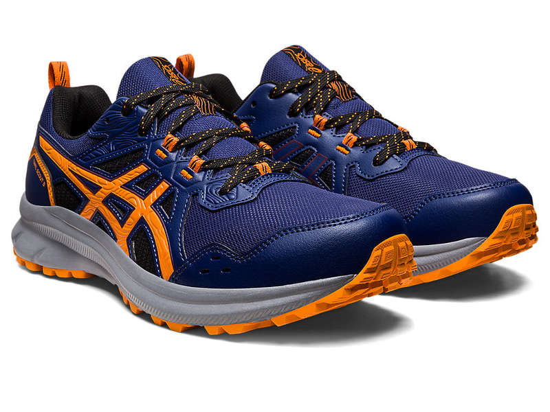 ASICS TRAIL SCOUT 3 DEEP OCEAN MENS TRAIL RUNNING SHOES