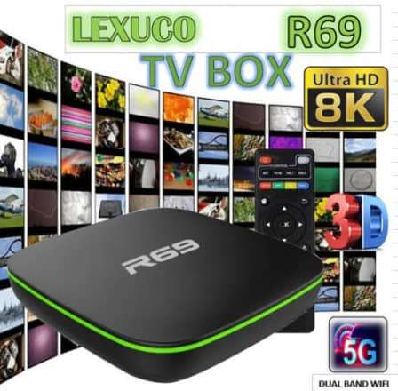 PLUG & PLAY Lexuco R69 with 128GB and 16GB RAM COMPATIBLE WITH ALL LOCAL APPS