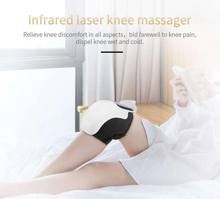 Knee Massager with Heat and Kneading for Pain Relief Rechargeable LED Display