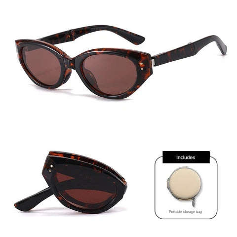 SekelBoer Polarized Folding Shades  Barkwood Glow