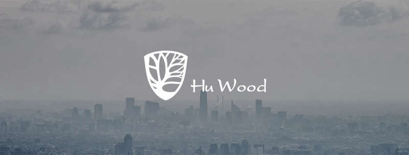 Hu Wood Polarized Aviators Gradient Mandela Maple