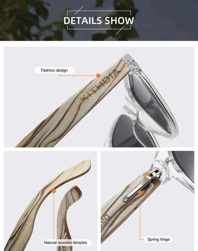 Polarized Wood Kalahari Sunset Hues