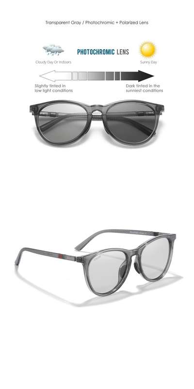 Kdream Misty Monochrome Photochromic Sunglasses