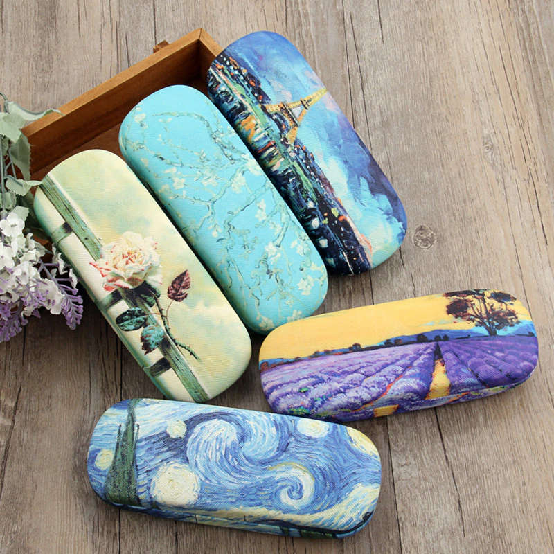 SekelBoer Oil Painting Range Purple Fields Sunglasses Case