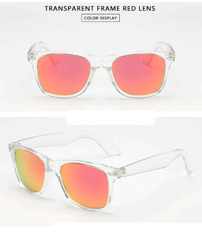 SekelBoer WarBlade Clear Frame & Red Lense