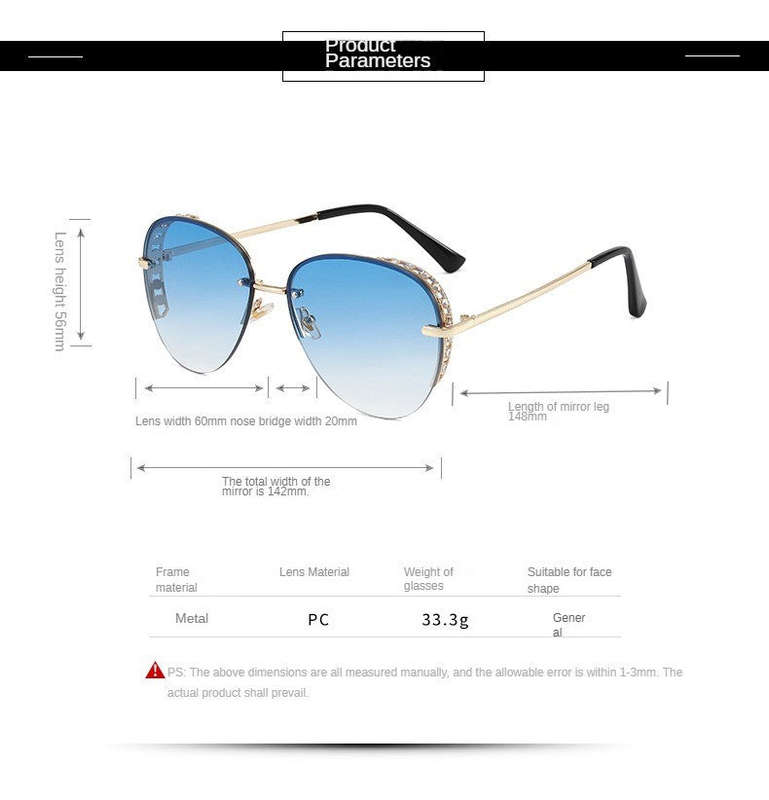 SekelBoer Diamond-studded Skyline Shades