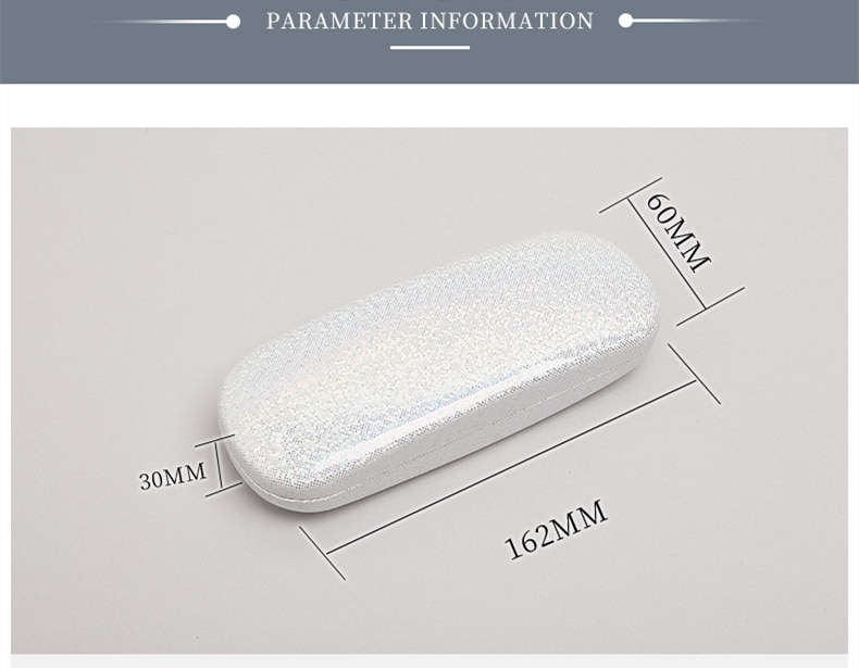 SekelBoer Glitter Range Black Sunglasses Case