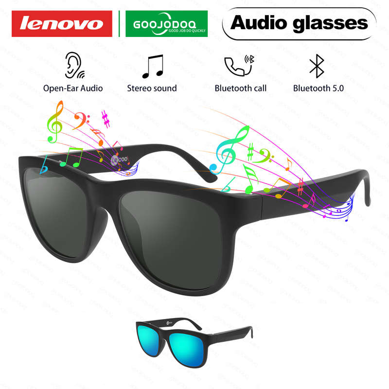 SekelBoer Tech Range Lenovo Bluetooth Sunglasses Black