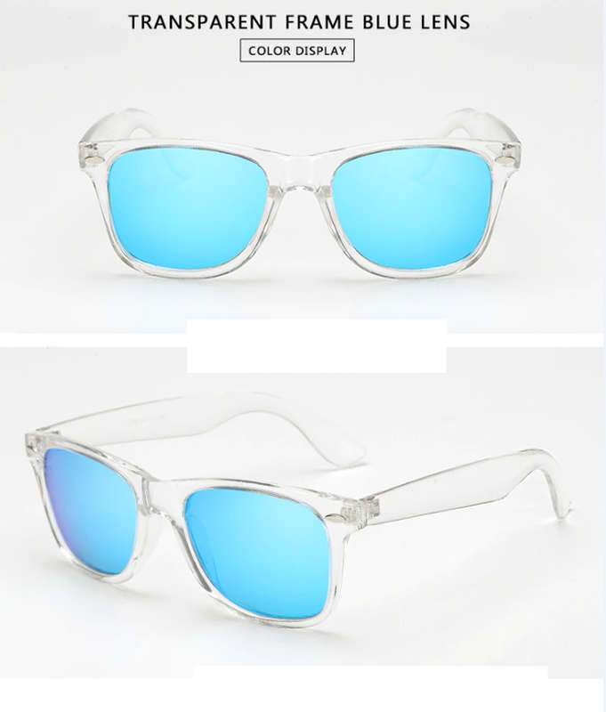 SekelBoer WarBlade Clear Frame & Blue Lense