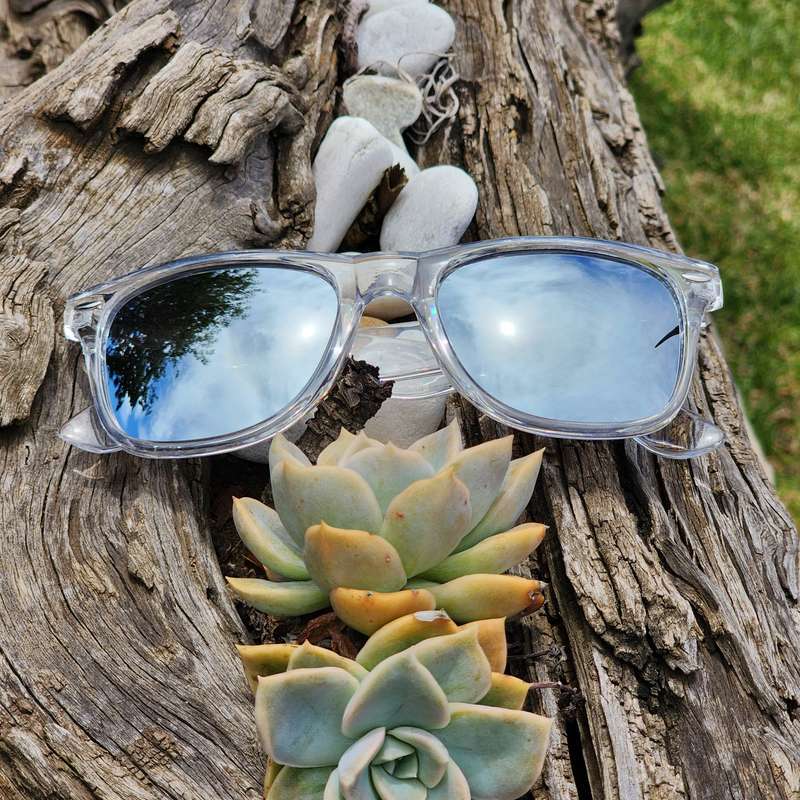 SekelBoer WarBlade Clear Frame & Silver Lense