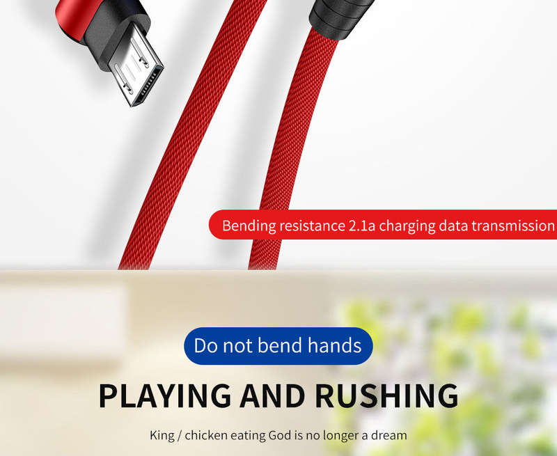 Kebiss Micro USB to USB 1,5 Meters Black