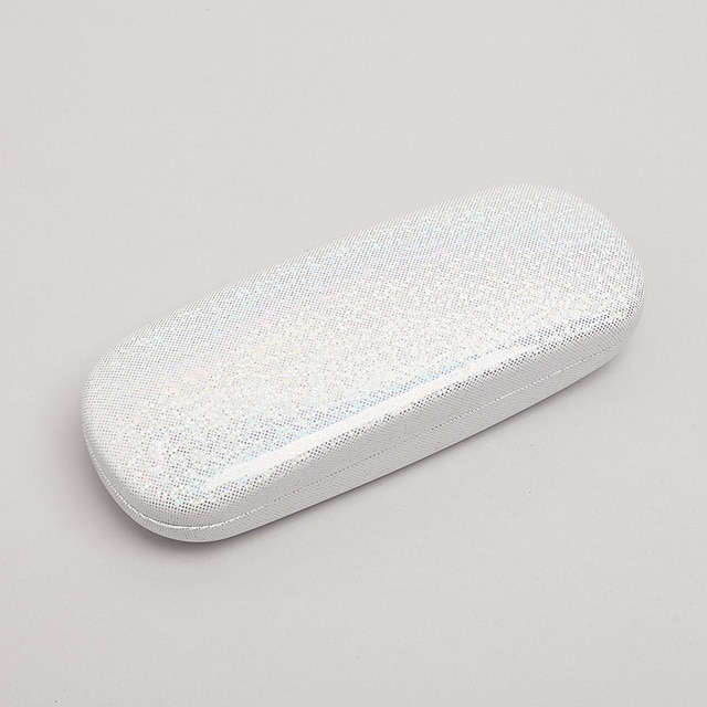 SekelBoer Glitter Rang White Sunglasses Case