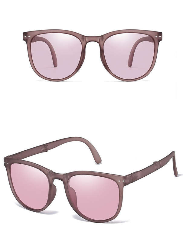 SekelBoer Polarized Folding Shades Cotton Candy